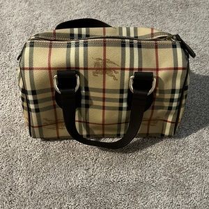 Burberry Bowling Purse; Like New (only used a handful of times)
